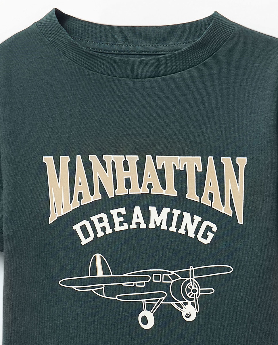 T-shirt College Sfera 530 Verde Escuro-4