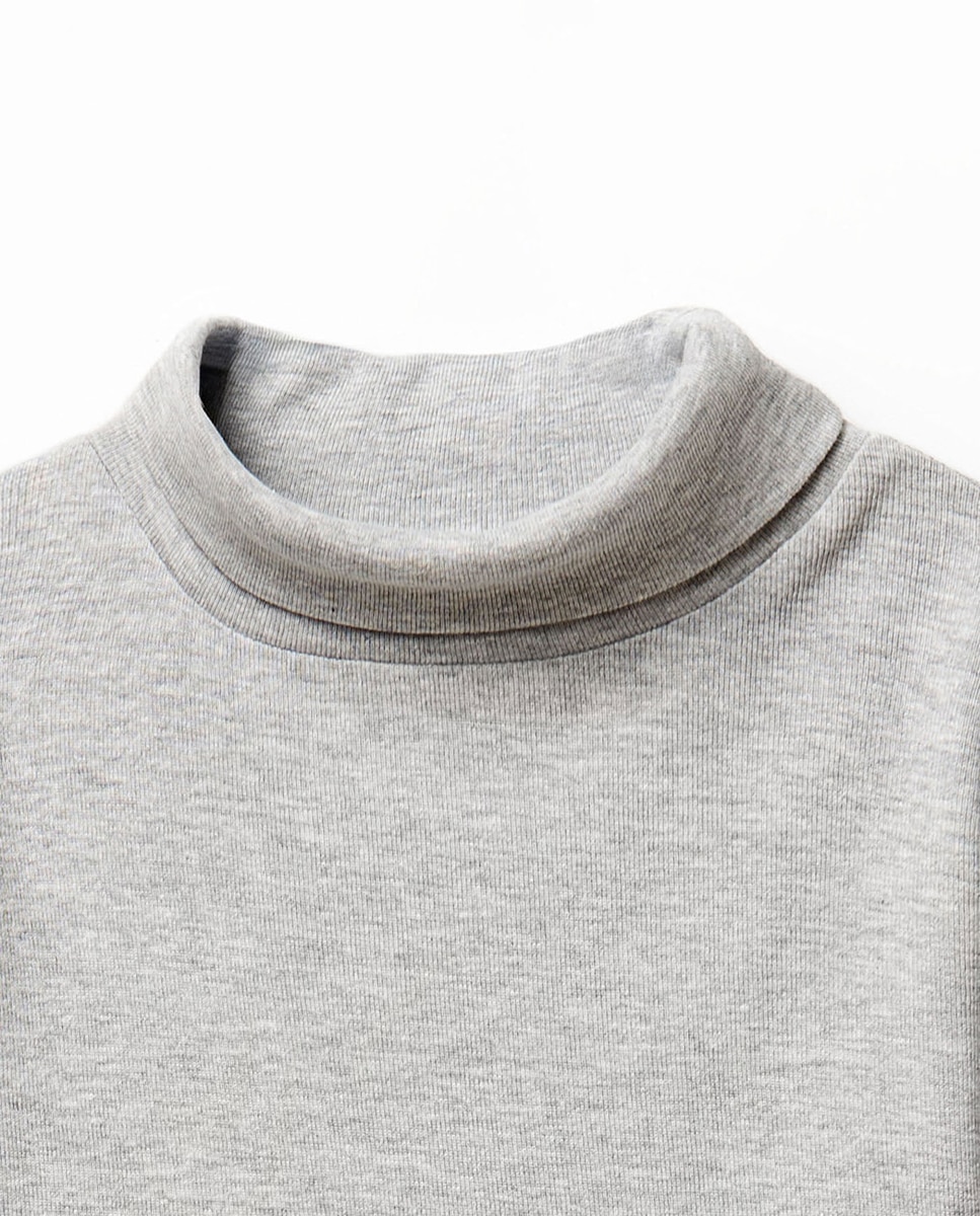 Camiseta cuello cisne - Sfera - Gris claro Gris claro-2