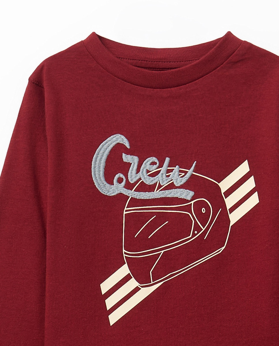 T-shirt Capacete 600 Vermelho-2