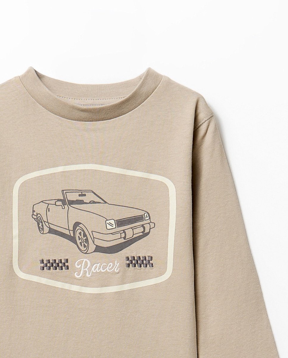 T-shirt Carro 850 Pedra-2