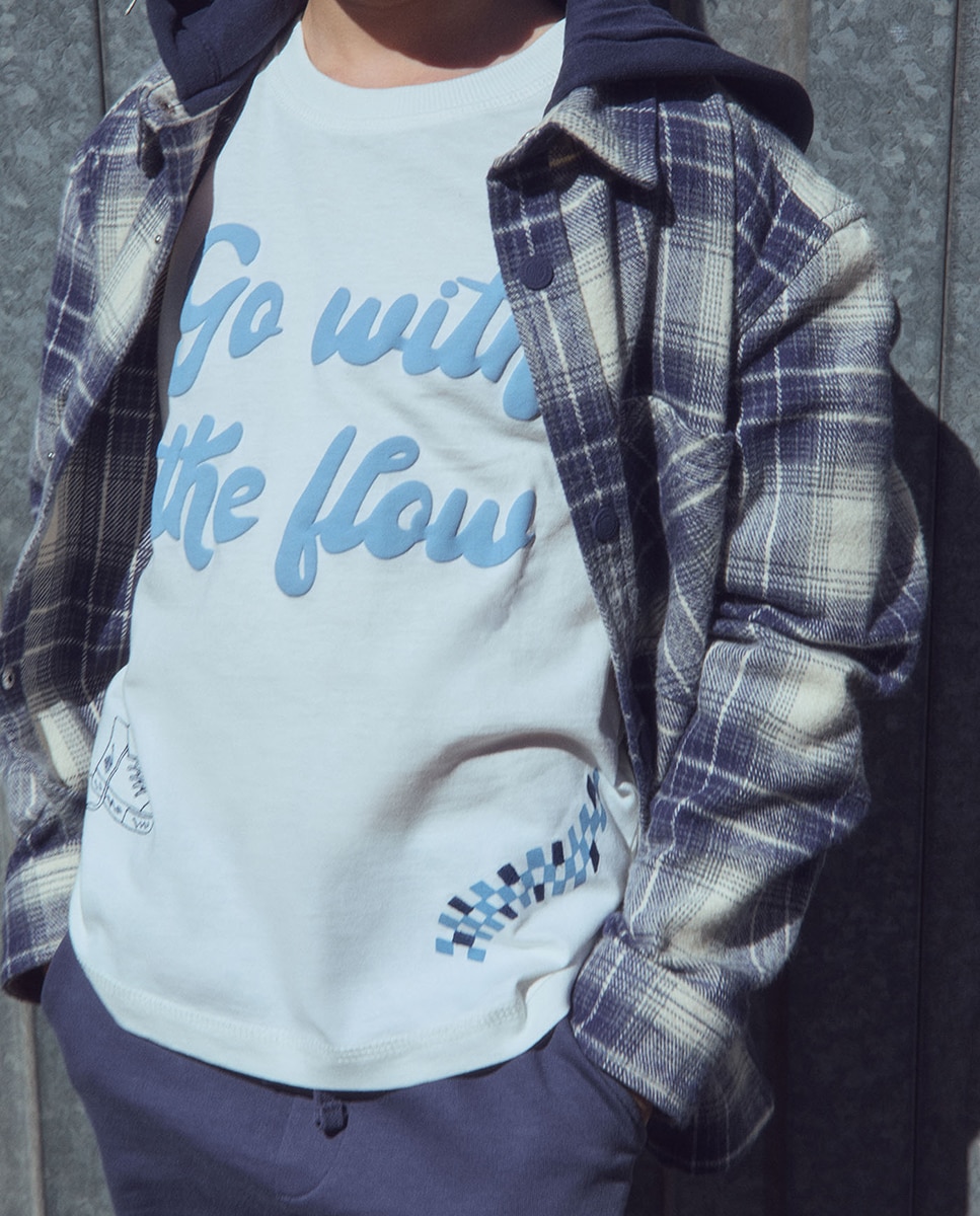 Imagen 2 de Camiseta texto - Sfera - Blanco roto Blanco roto