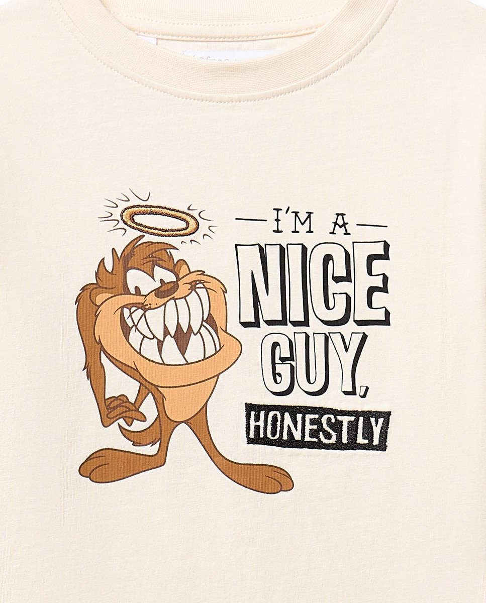 T-shirt Licença Tazmania 120 Cru-2