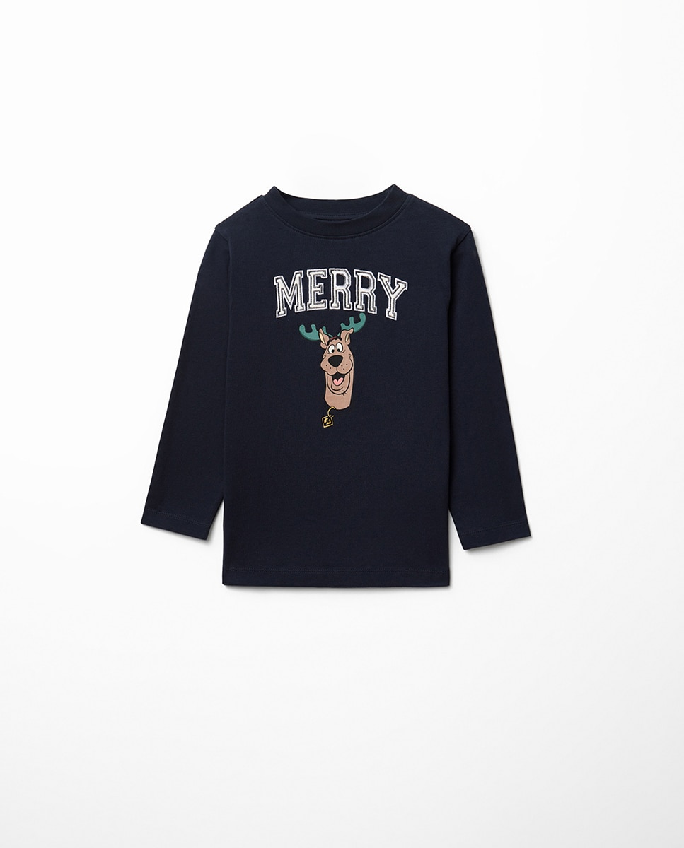 Imagem 0 de T-shirt com Estampado Scooby Doo