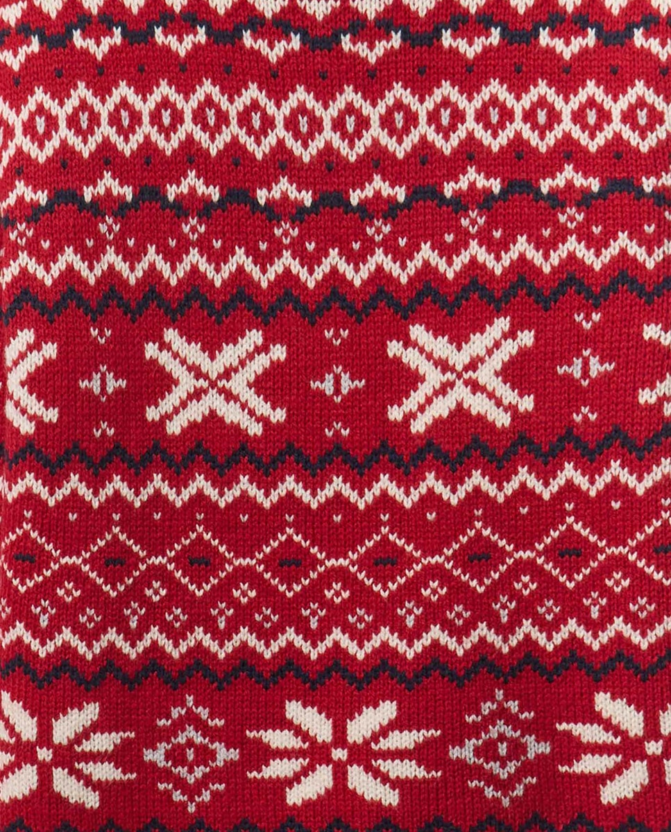 Camisola de Malha Alpina Vermelho-6