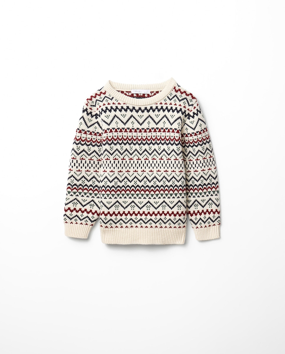 Imagem 0 de Camisola de malha jacquard