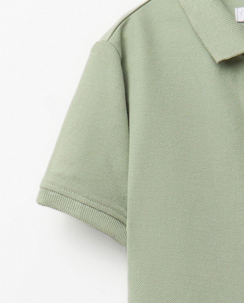 Polo Básico Verde-claro-3