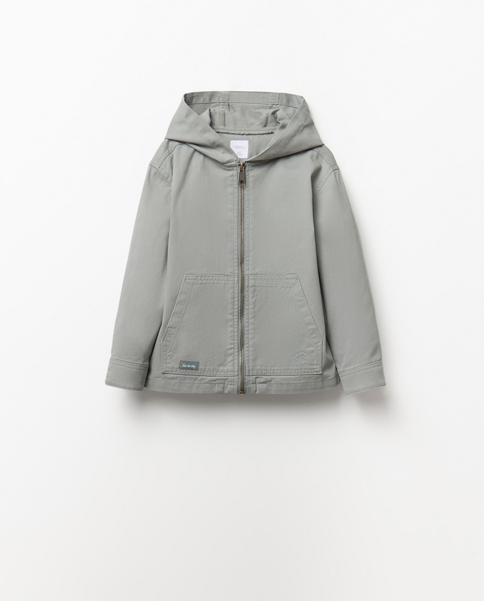 Imagem 0 de Sobrecamisa com Capuz com Fecho de Correr