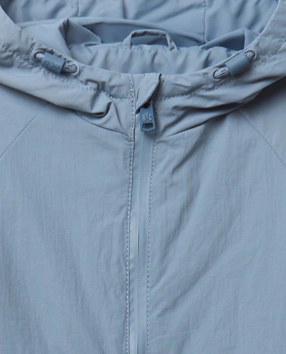 Casaco Water Repellent Azul-5