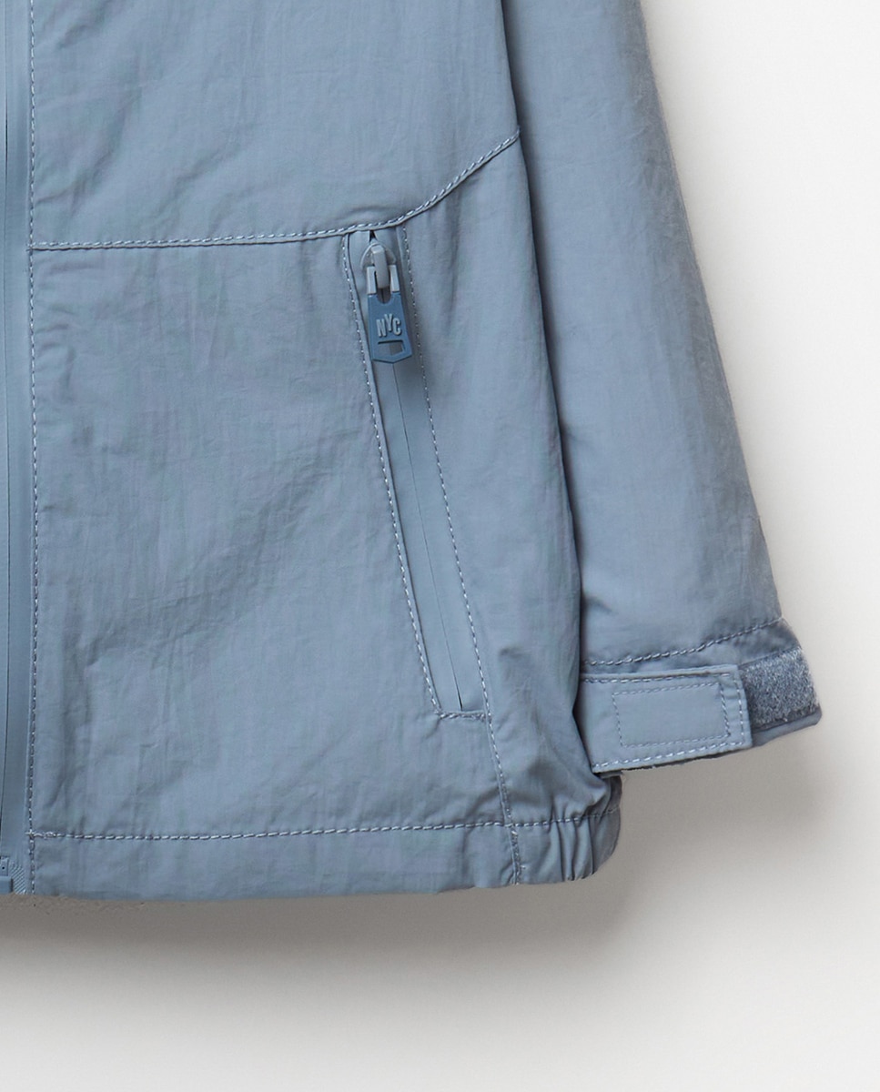 Casaco Water Repellent Azul-6