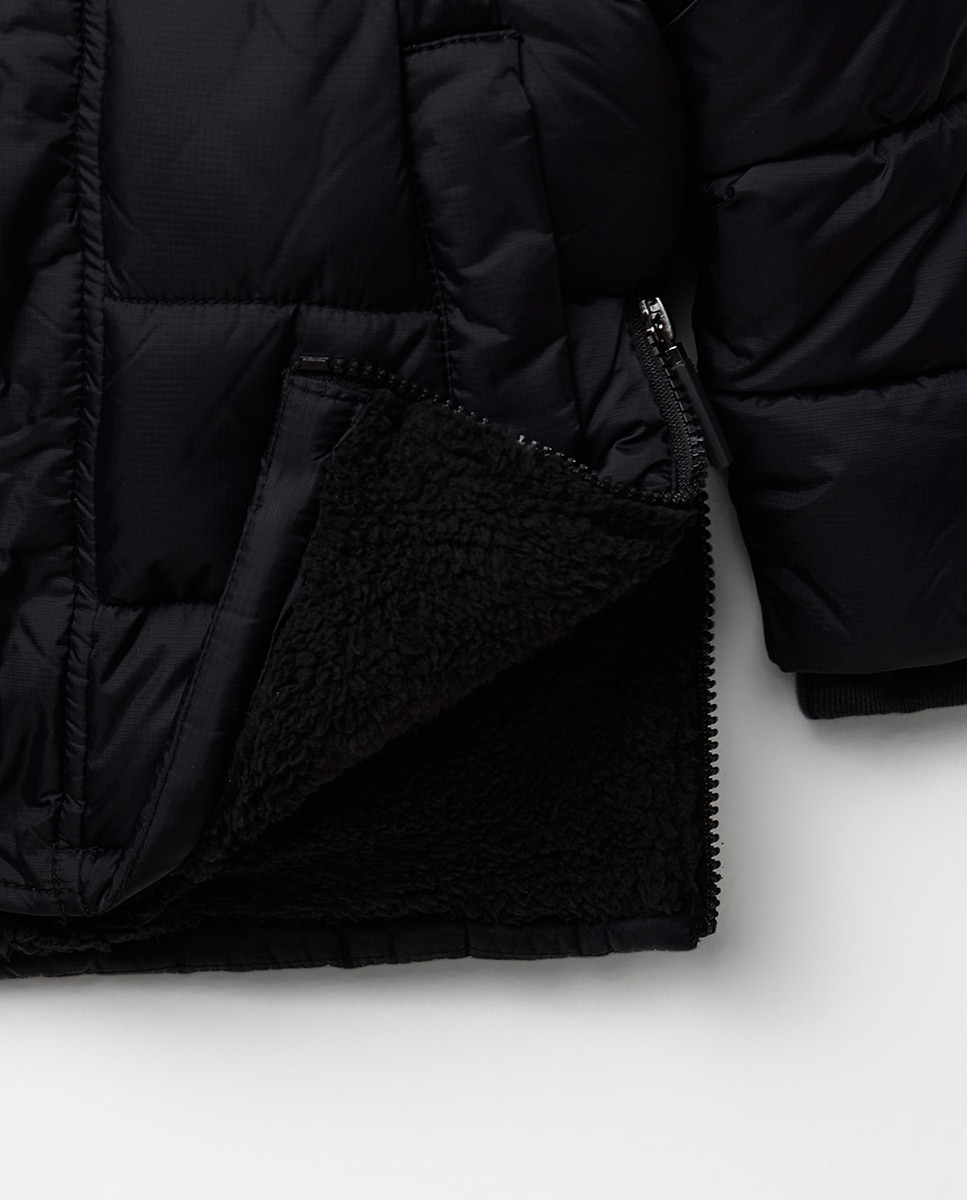 Parka Tipo Anoraque Sfera Preto-5