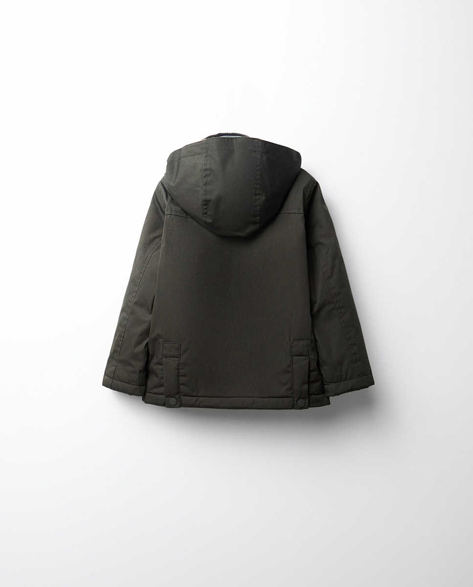 Parka Waterproof com Capuz Sfera 520 Caqui-4
