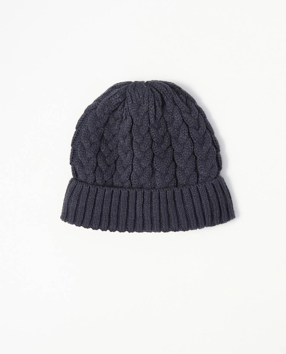 Imagen 1 de Gorro trenza - Sfera - Azul marino Azul marino
