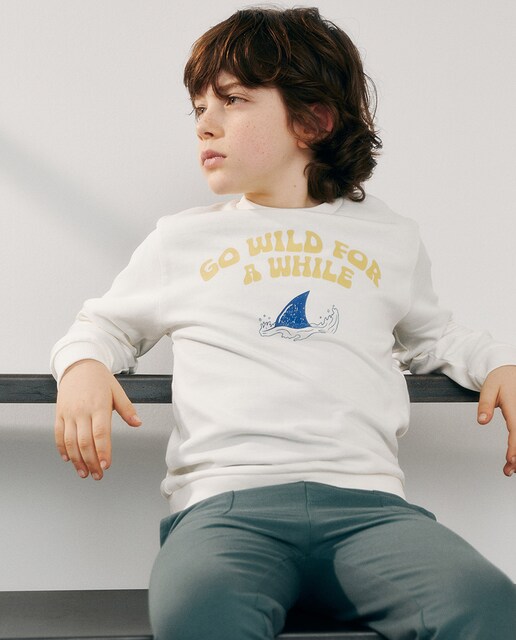 Sudadera basica print