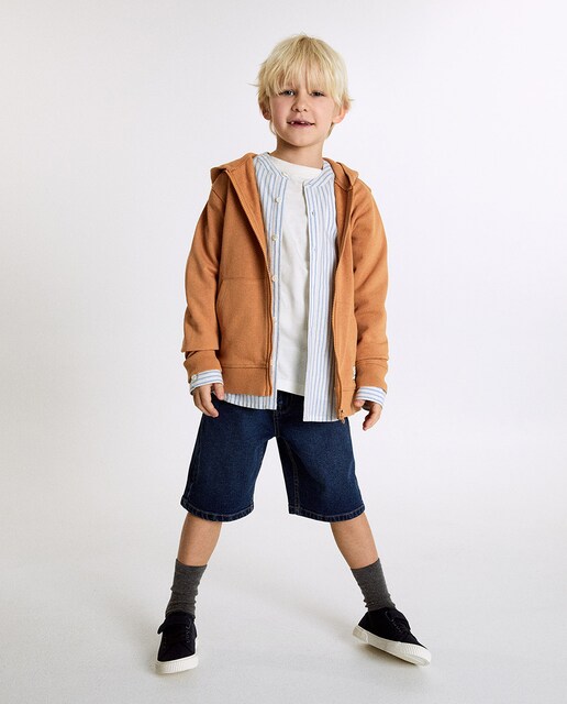 Imagen 0 de Sudadera abierta básica