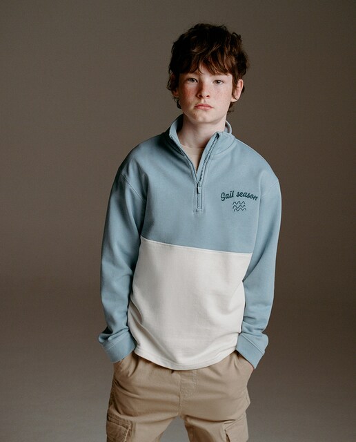 Imagen 0 de Sudadera cuello cremallera