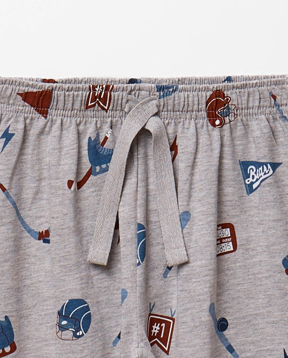 Pijama Desportos 400 Azul-12