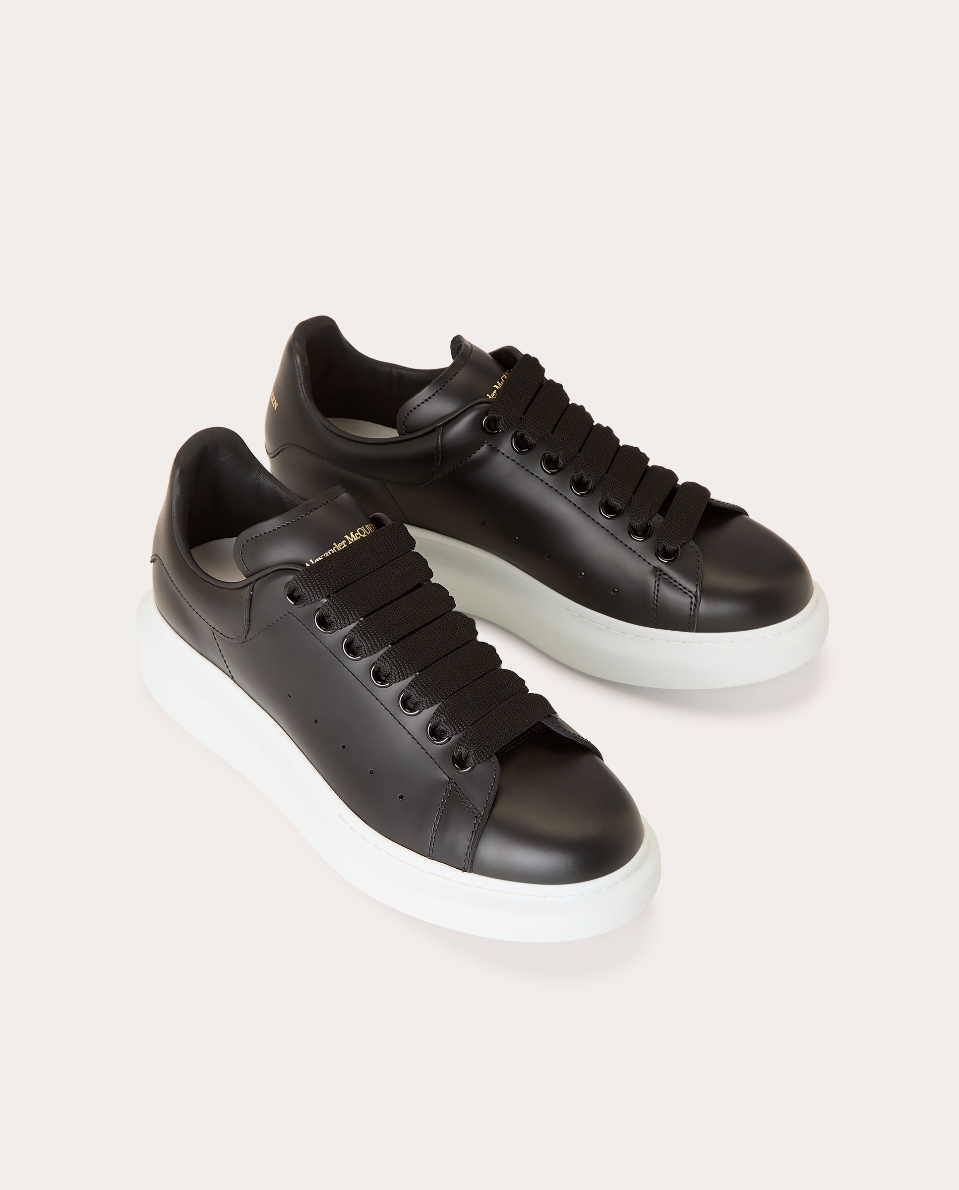 Imagen 2 de Zapatillas oversized de piel - Negro Negro