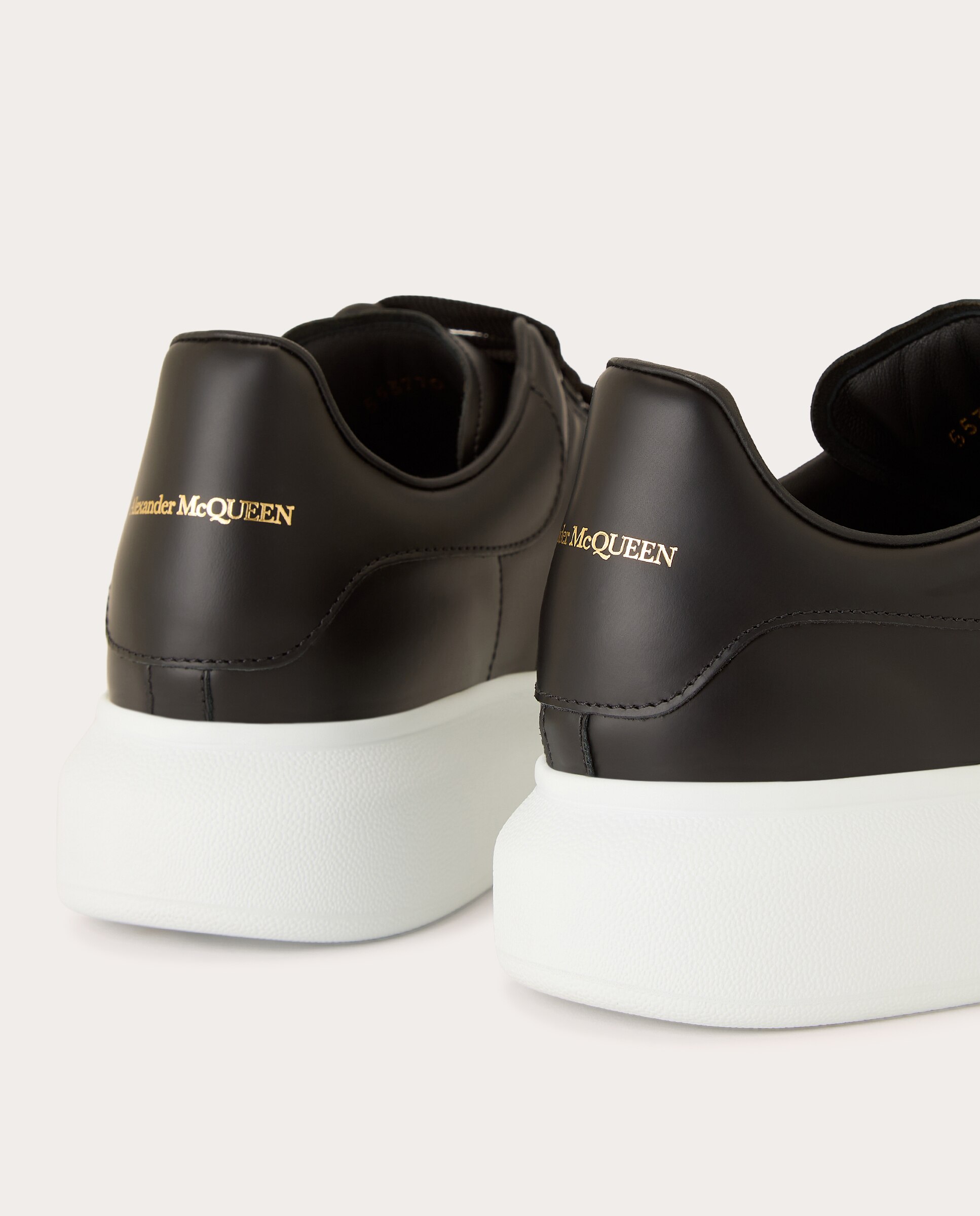 Imagen 3 de Zapatillas oversized de piel - Negro Negro