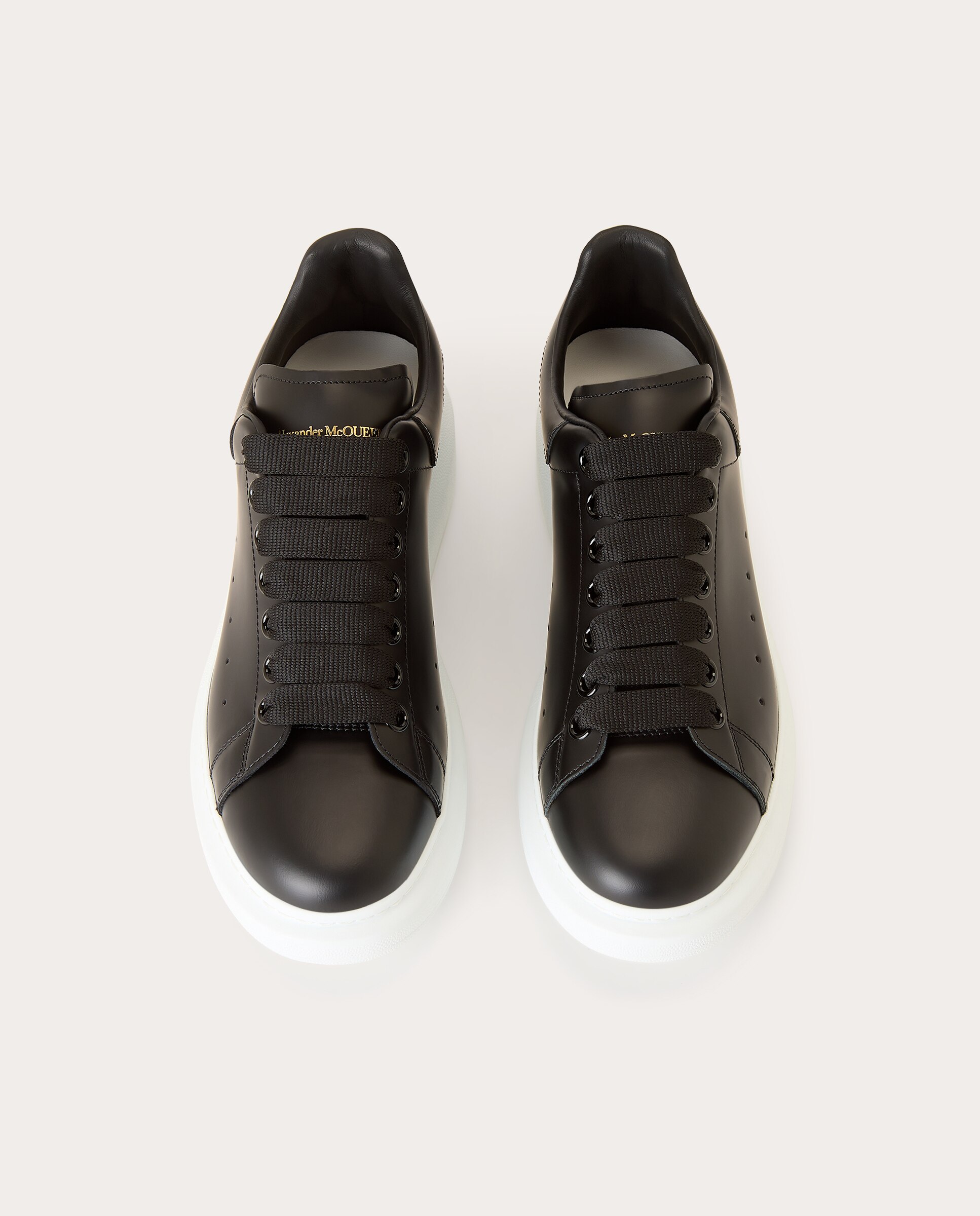 Imagen 4 de Zapatillas oversized de piel - Negro Negro