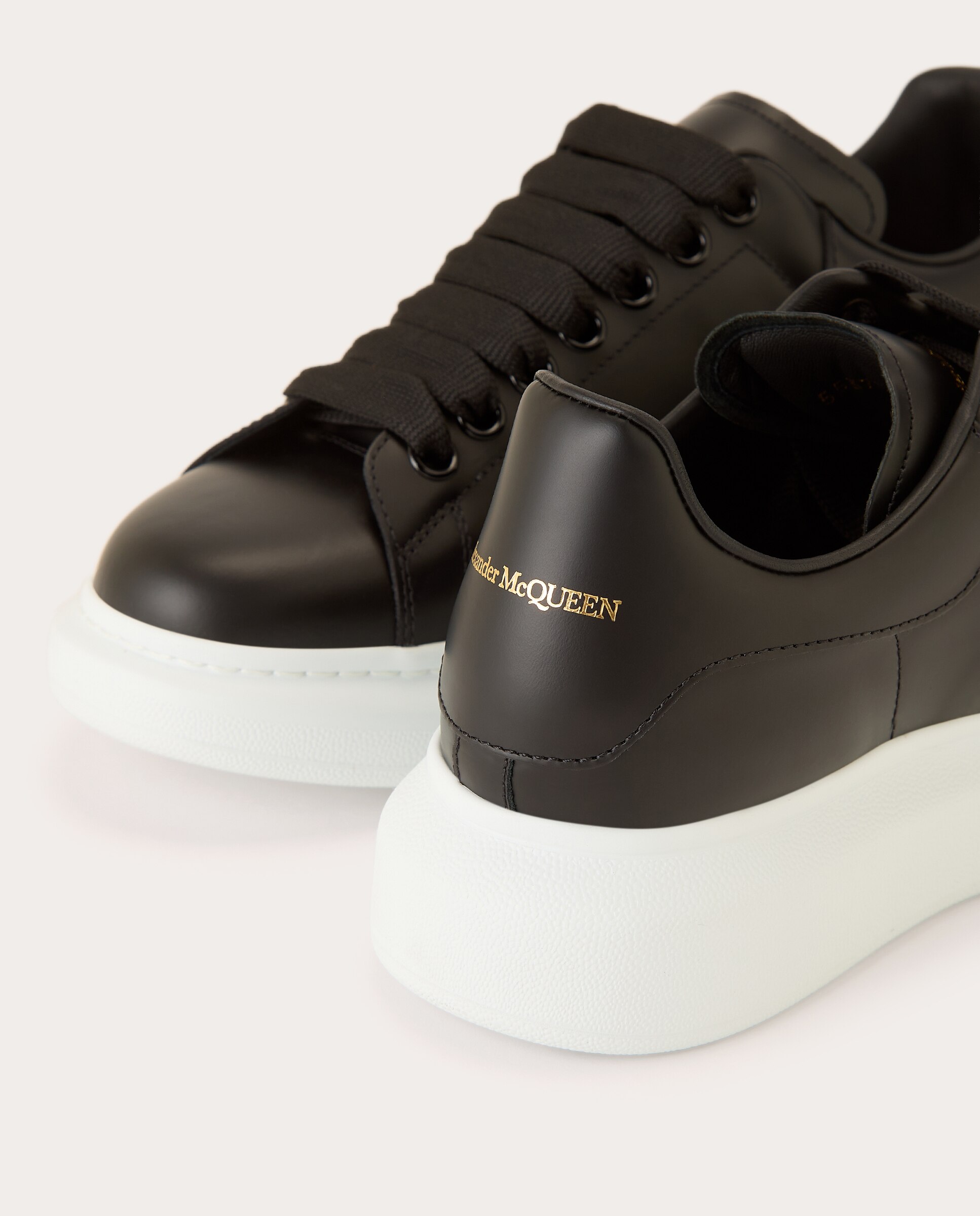 Imagen 5 de Zapatillas oversized de piel - Negro Negro