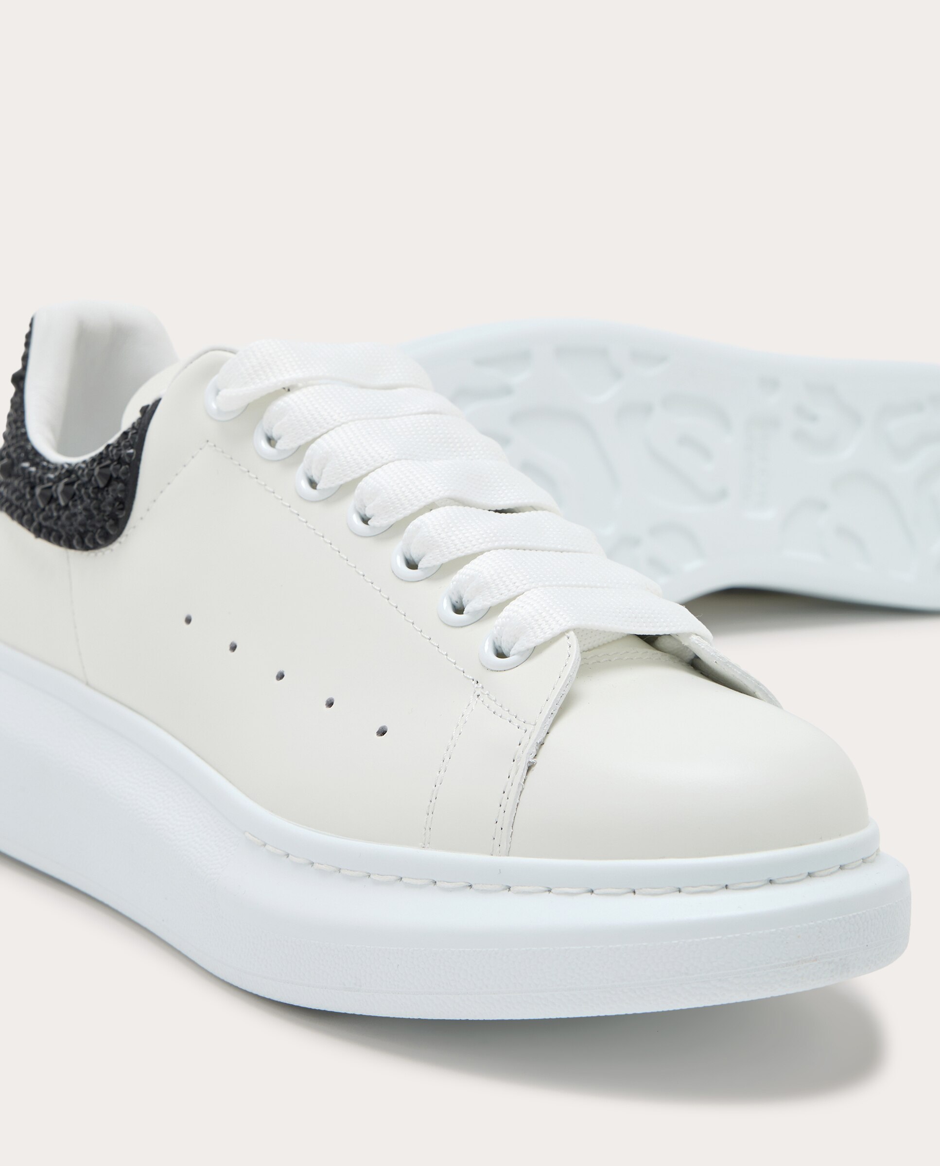 Imagen 5 de Zapatillas oversized de piel - Blanco Blanco