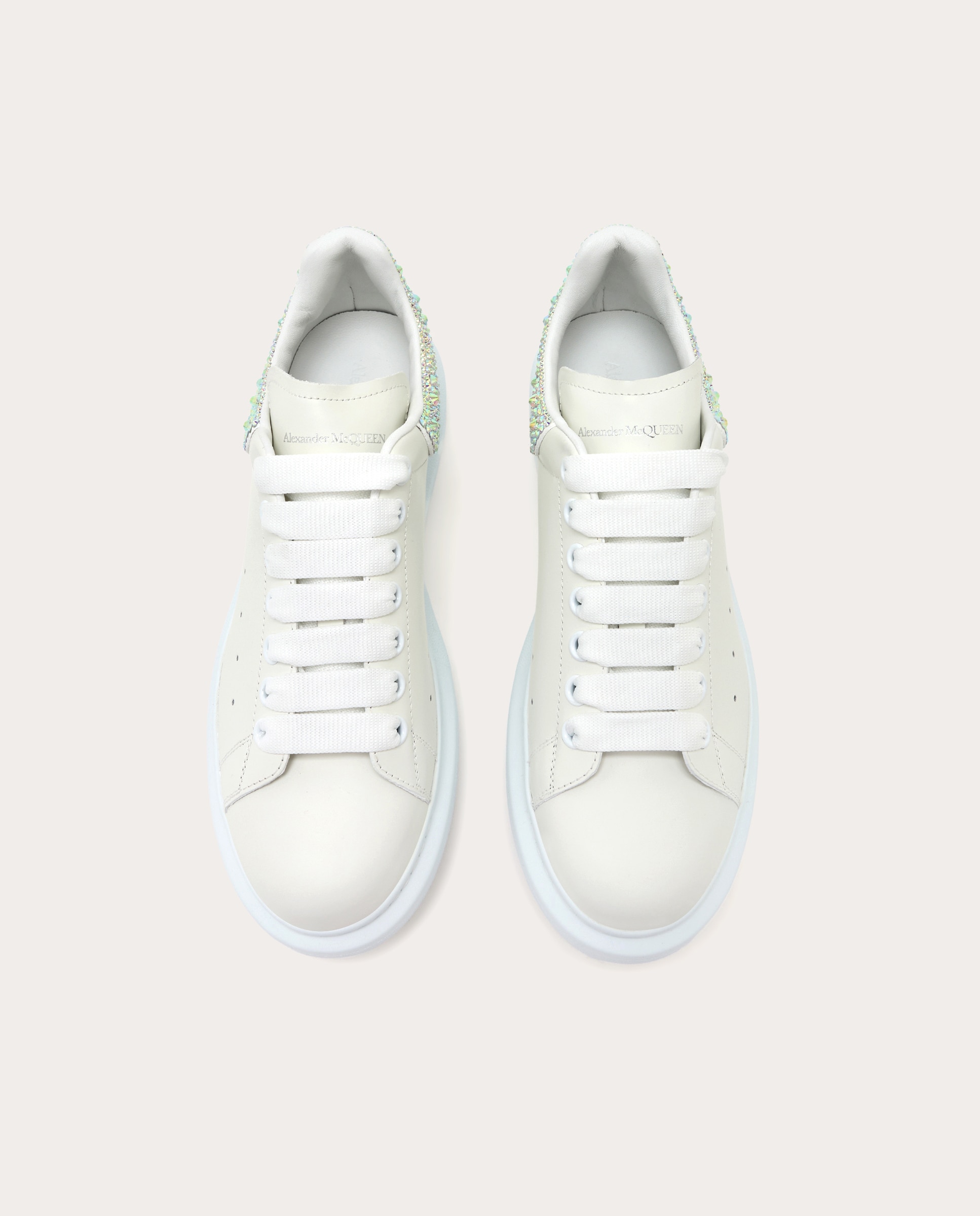 Imagen 4 de Zapatillas oversized de piel - Blanco Blanco