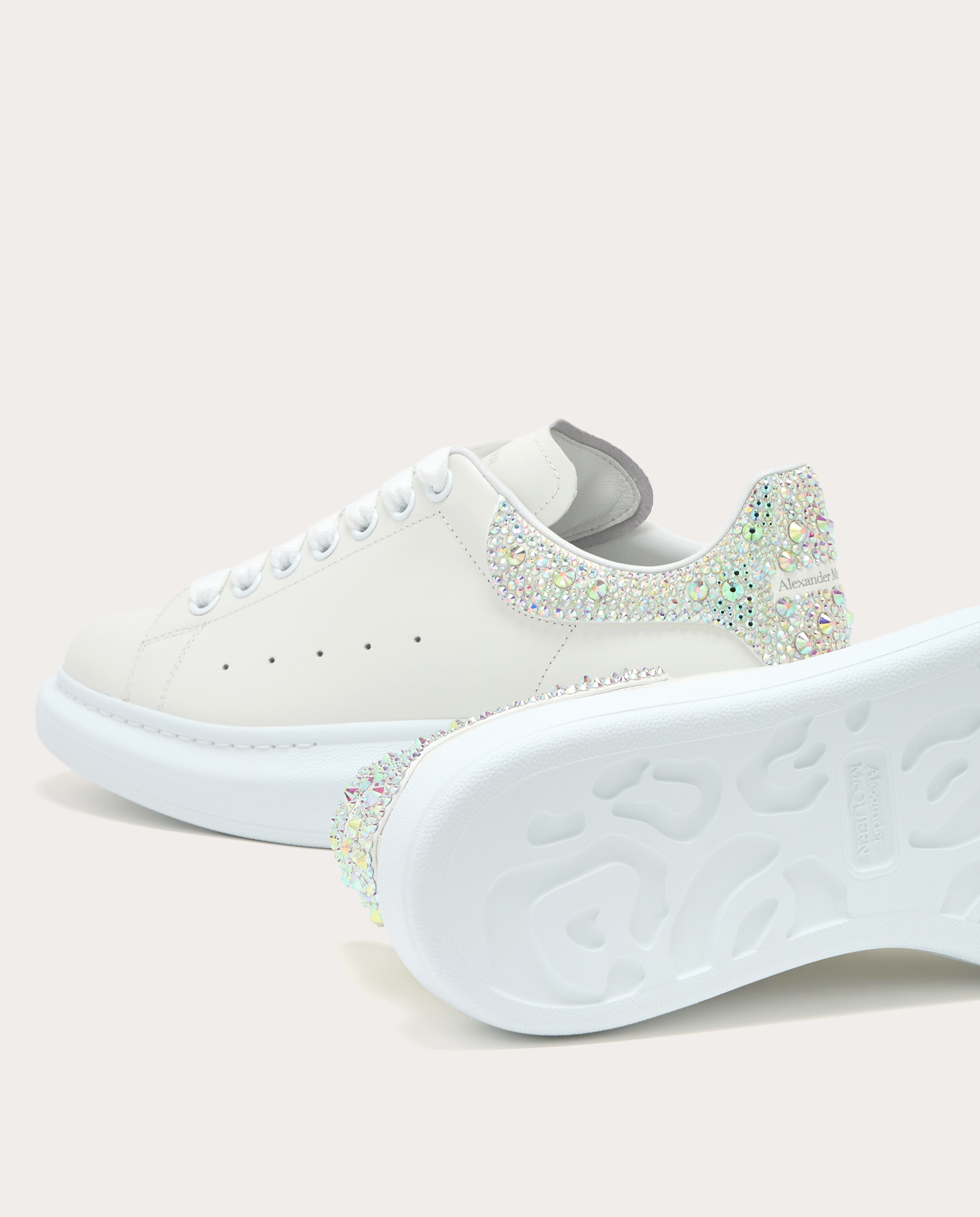 Imagen 5 de Zapatillas oversized de piel - Blanco Blanco