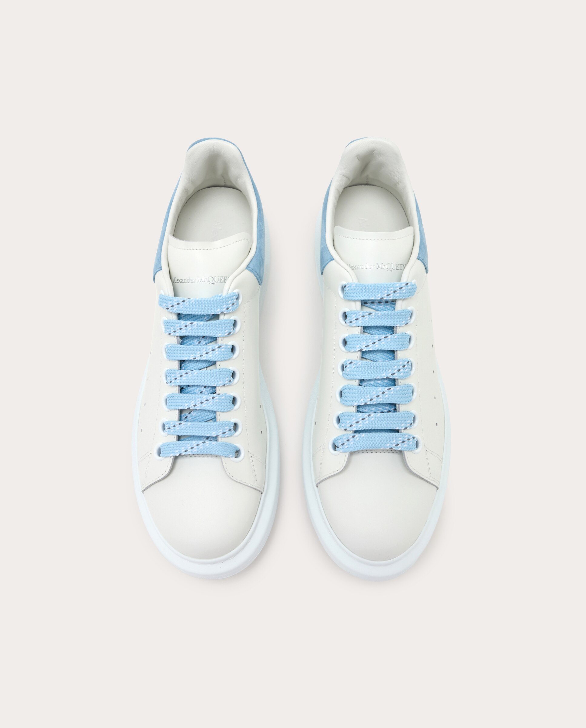 Zapatillas oversized de piel - Blanco Blanco-4