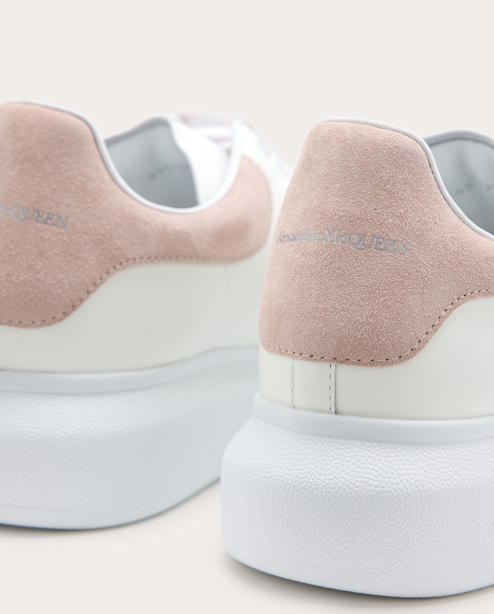 Zapatillas oversized de piel - Blanco Blanco-3