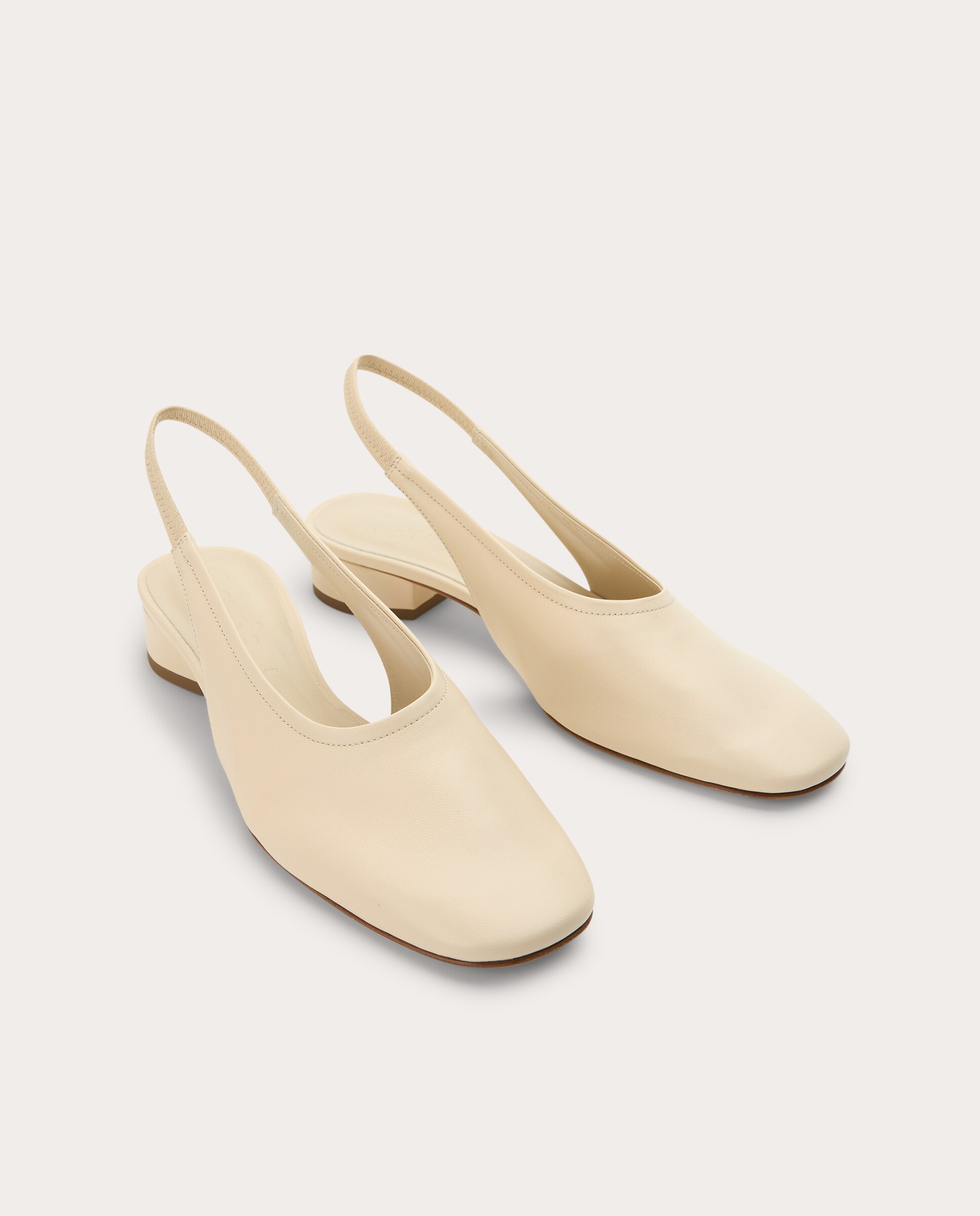Sapatos de Salto em Pele Dua Branco-2