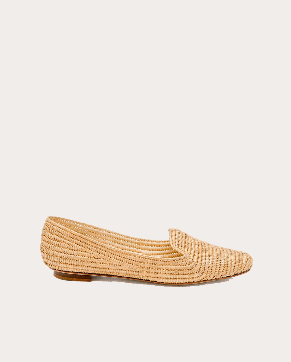 Imagem 0 de Sapatos Rasos de Ráfia