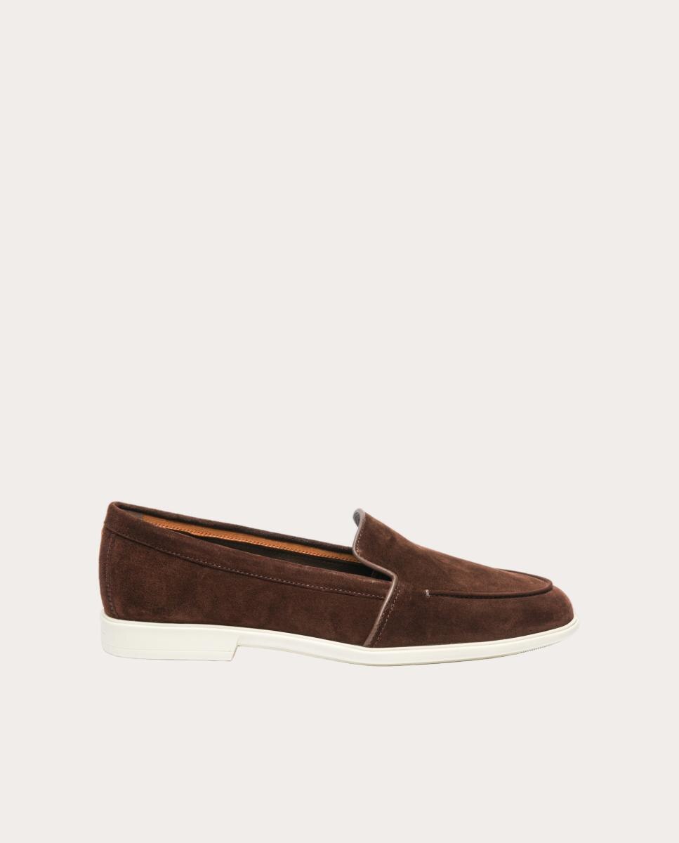 Imagen 0 de Mocasines de ante Marrón