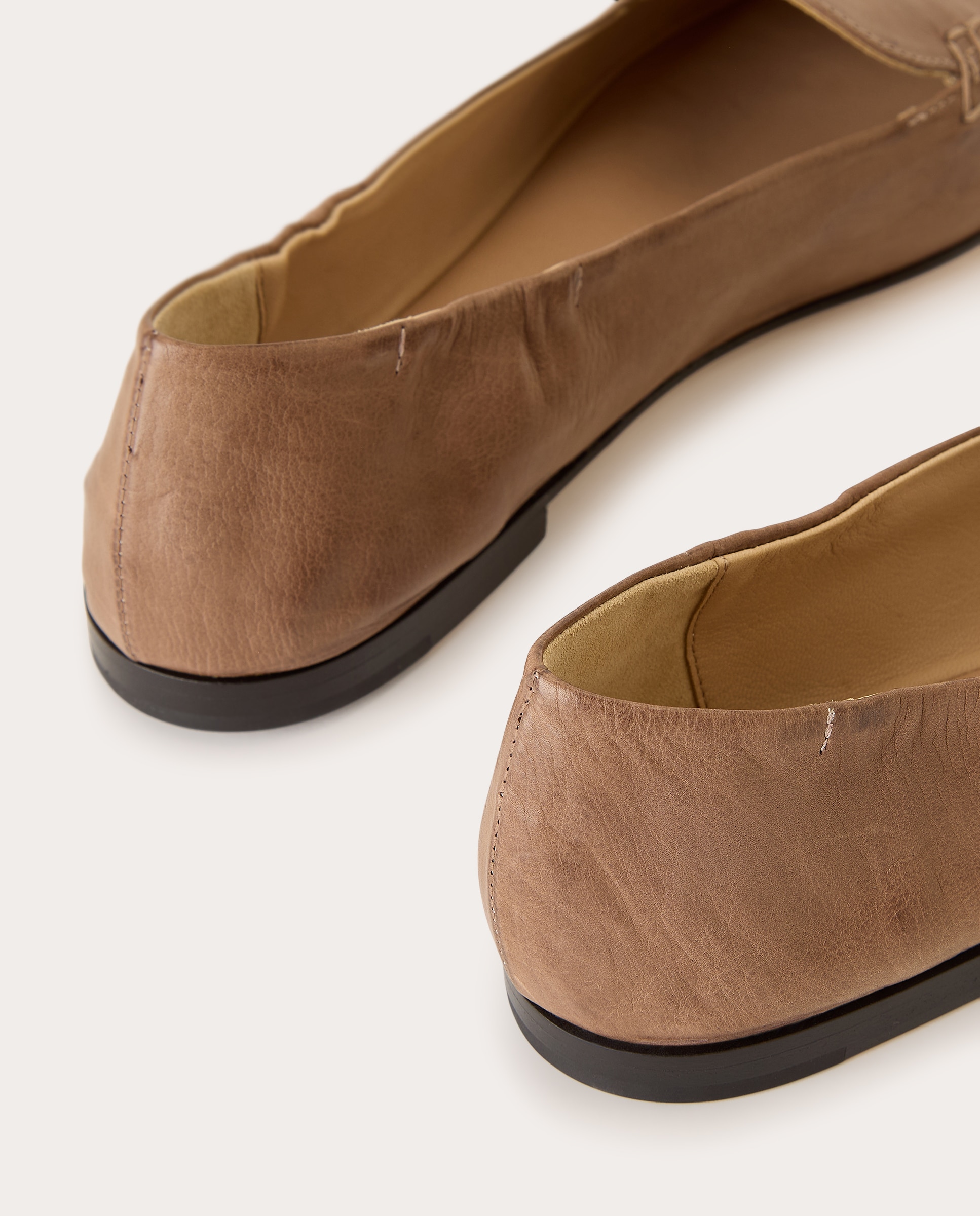 Mocasines Simon de piel con borlas - Marrón Marrón-3