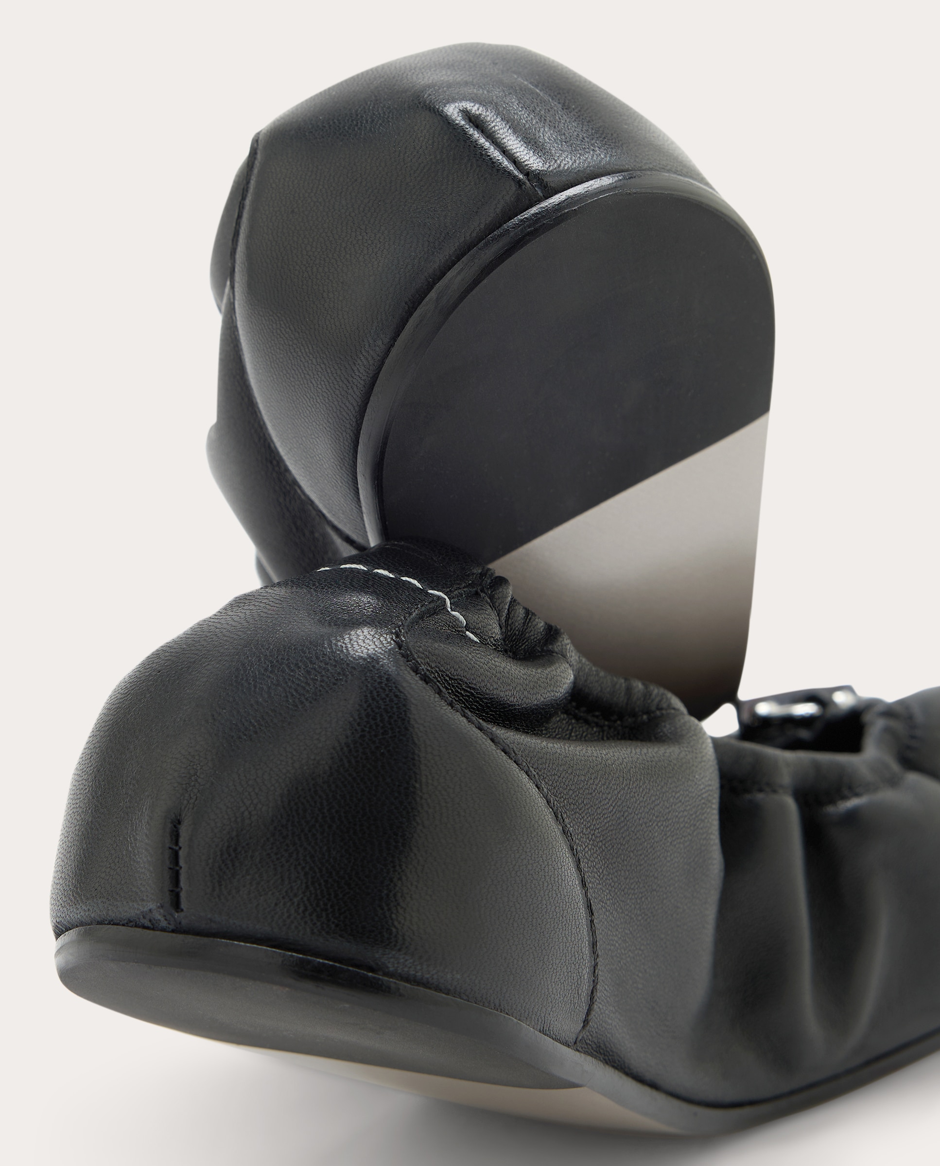 Bailarinas Lock de piel - Negro Negro-3