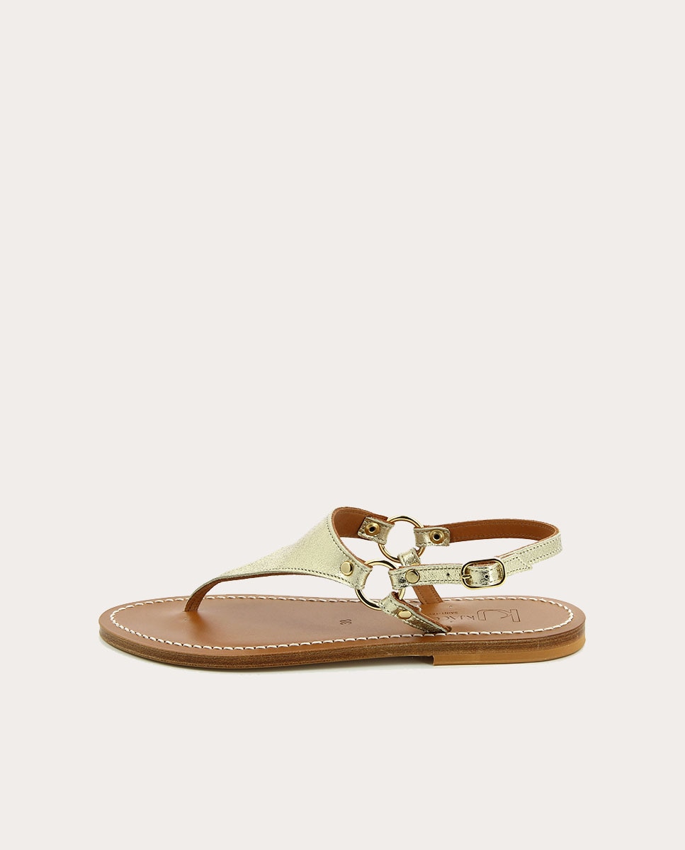 Imagem 0 de Sandálias Rasas Dionysos em Pele