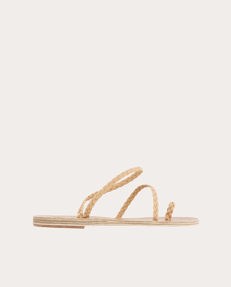 Imagen 0 de Sandalias planas Eleftheria de piel