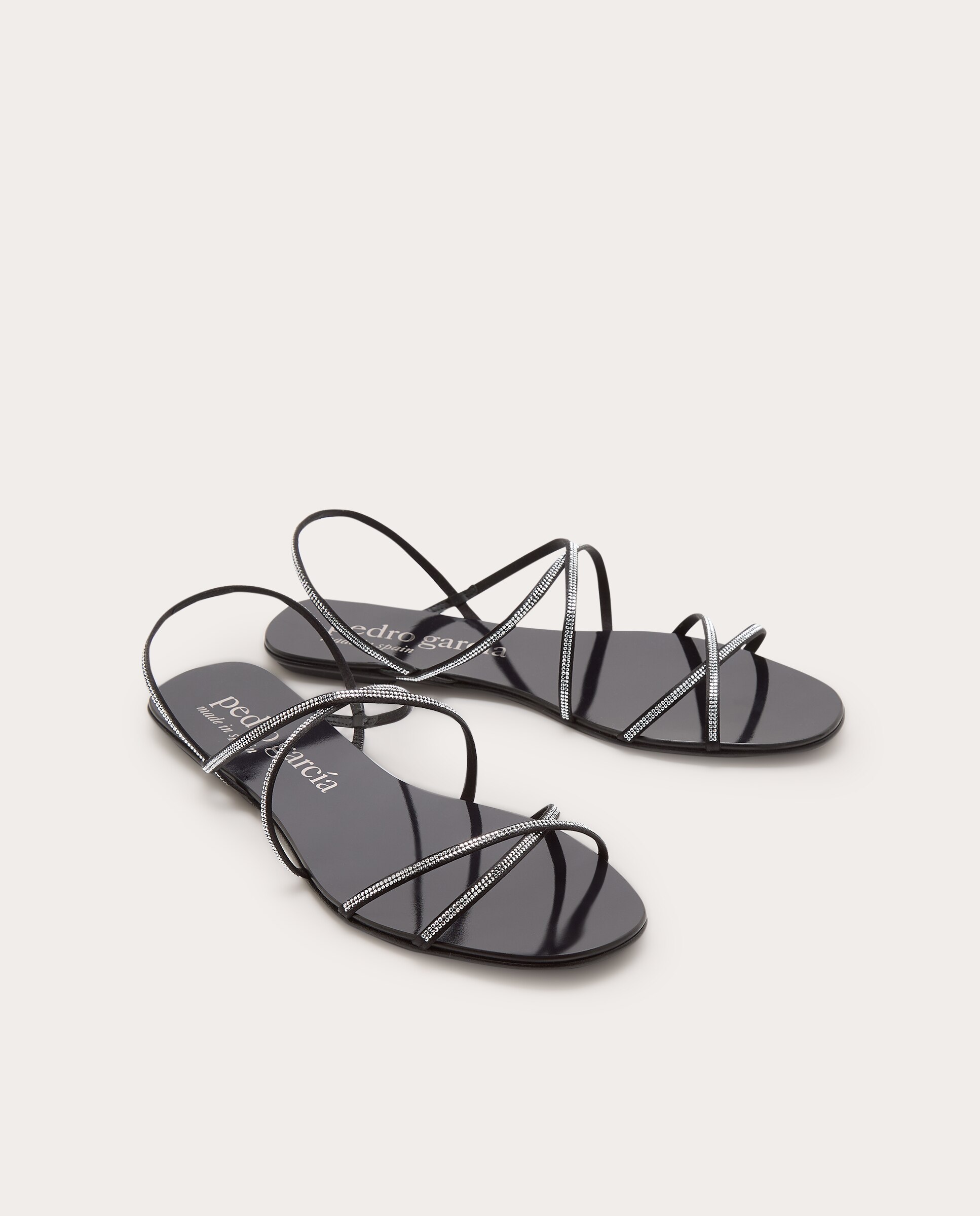 Sandalias planas Esme - Negro Negro-2