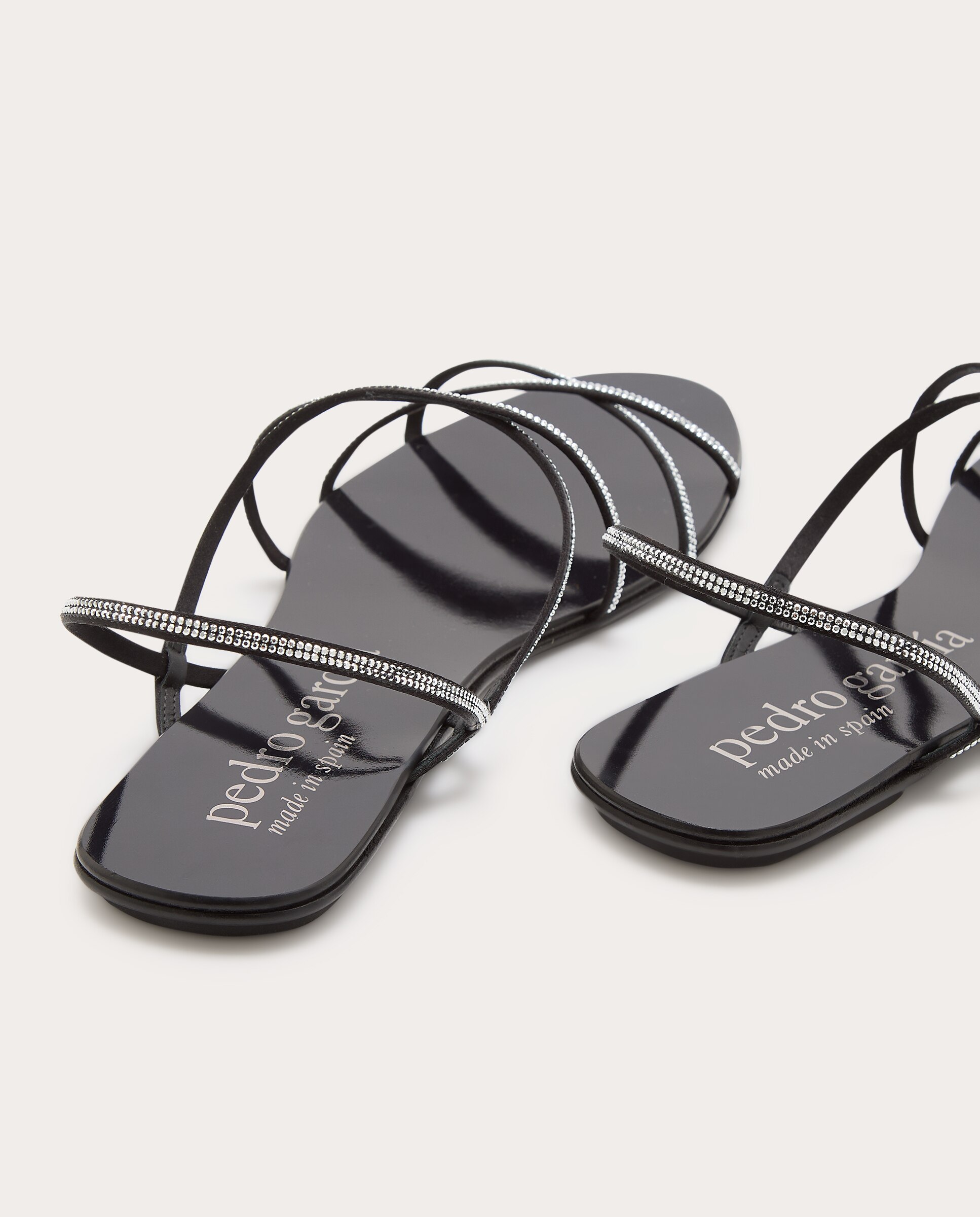 Sandalias planas Esme - Negro Negro-3