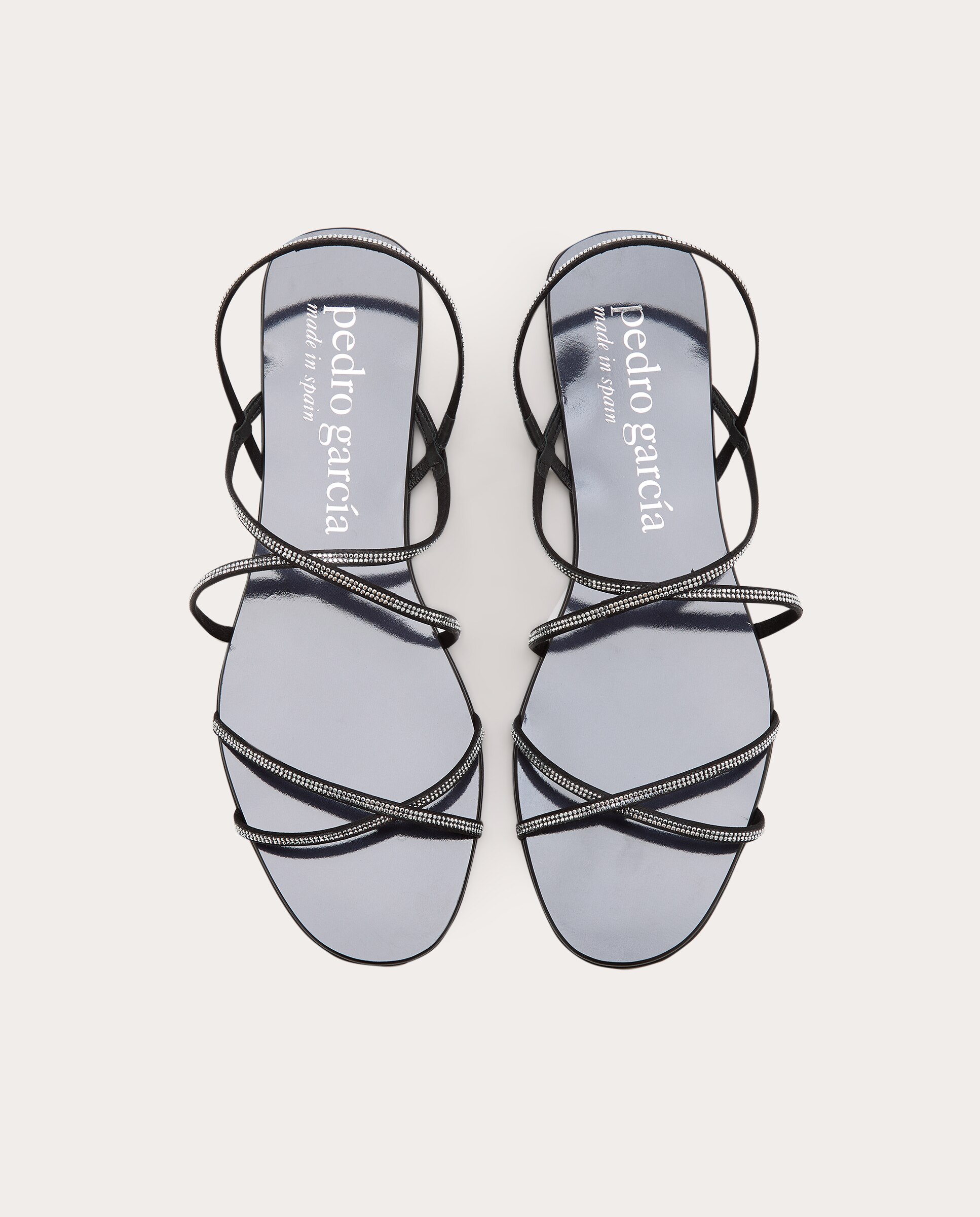 Sandalias planas Esme - Negro Negro-4
