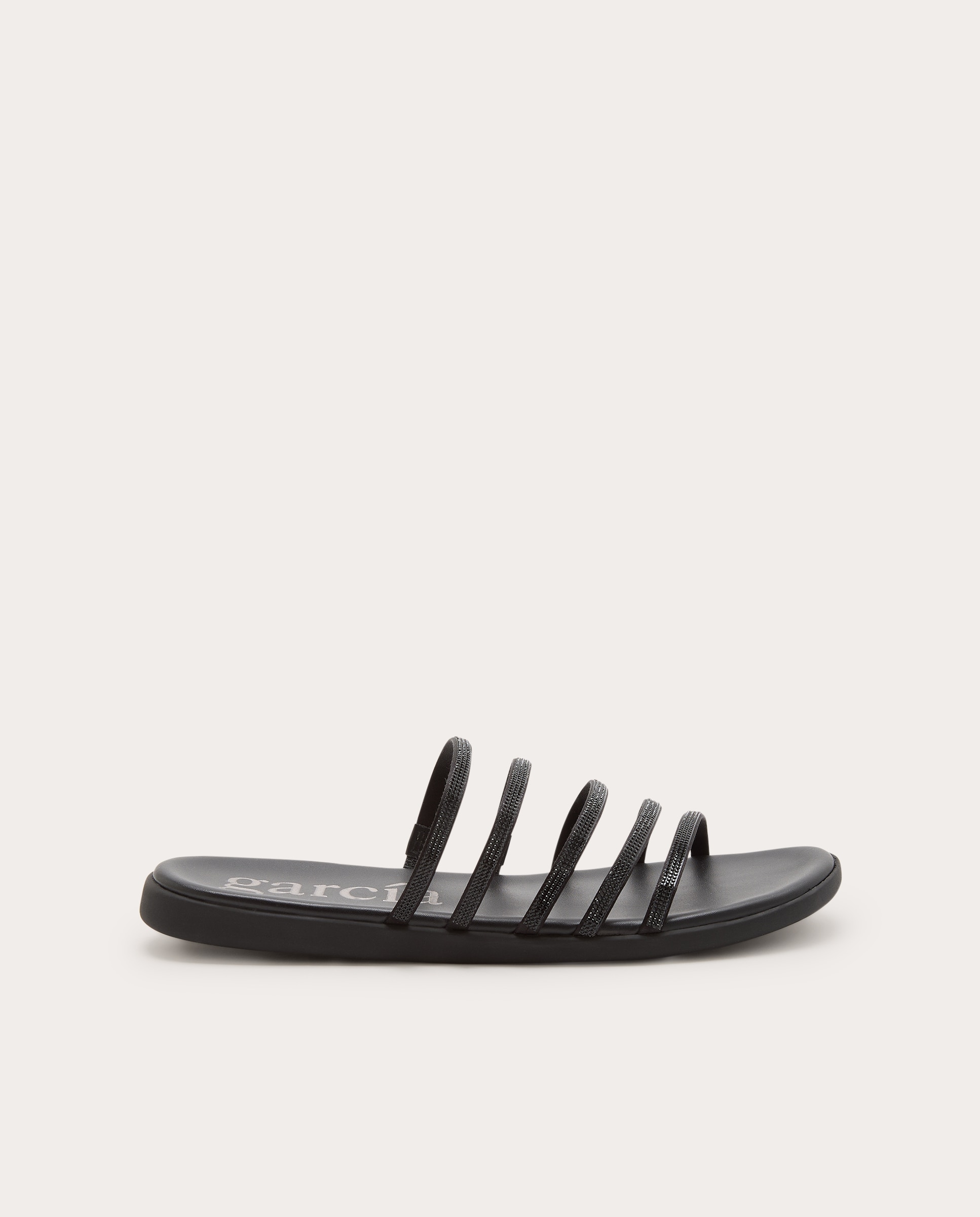 Imagen 0 de Sandalias planas Prudie Negro