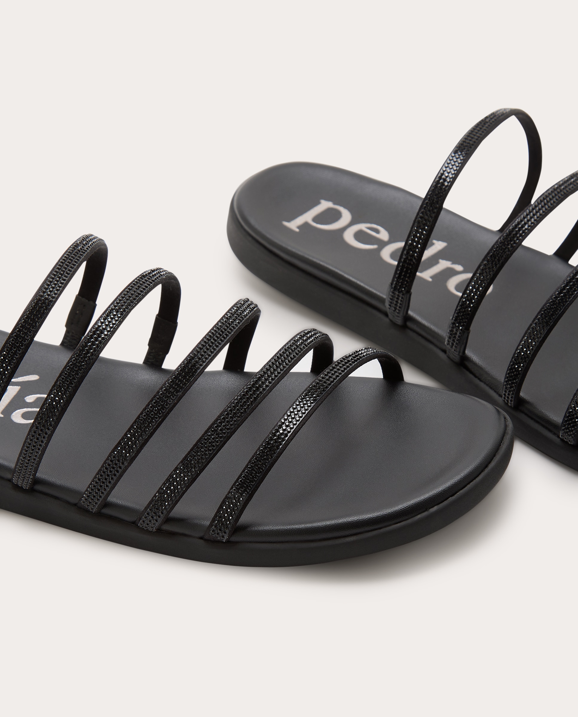 Sandalias planas Prudie - Negro Negro-5