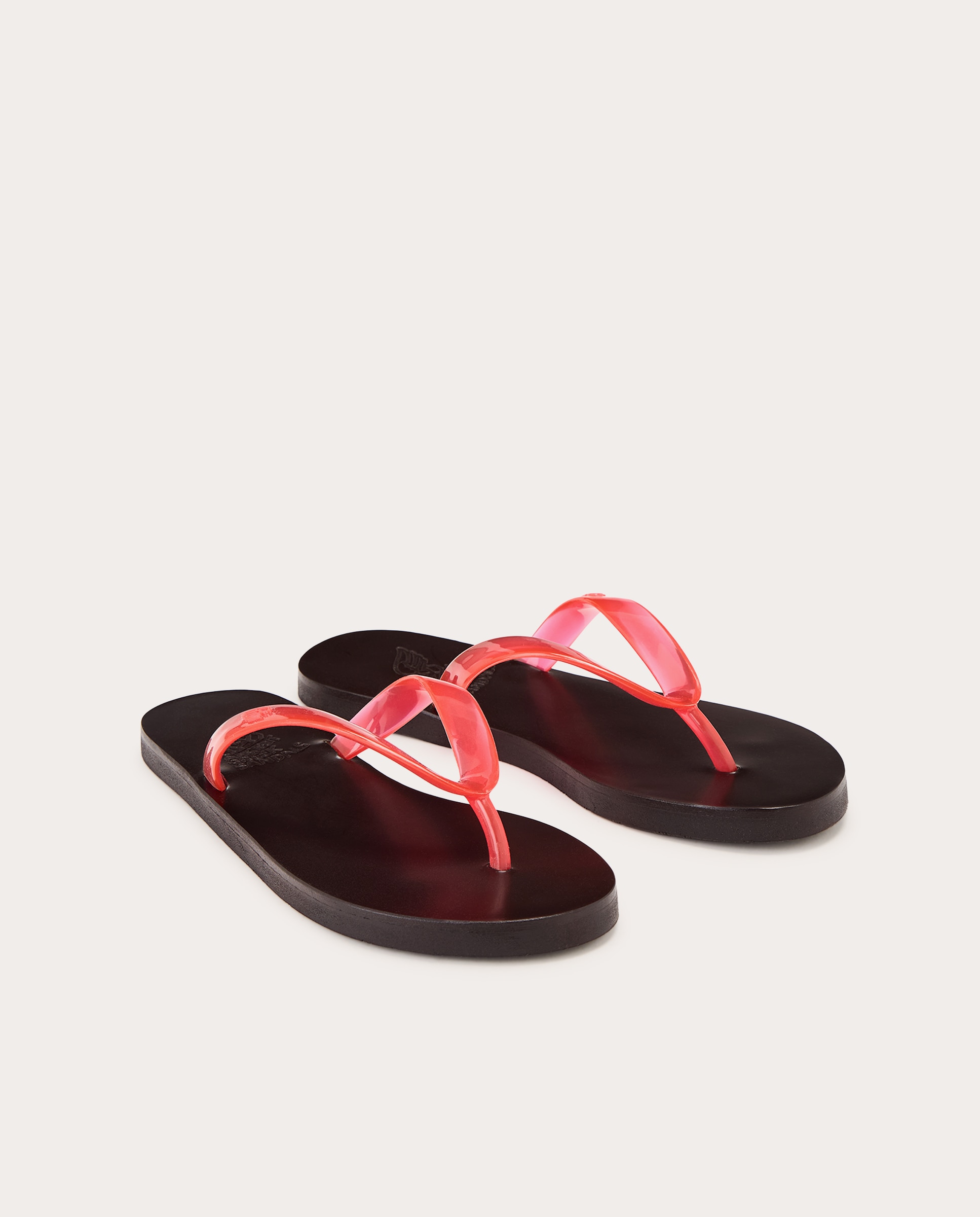 Sandálias Rasas Bicolor Flipflop Vermelho-2