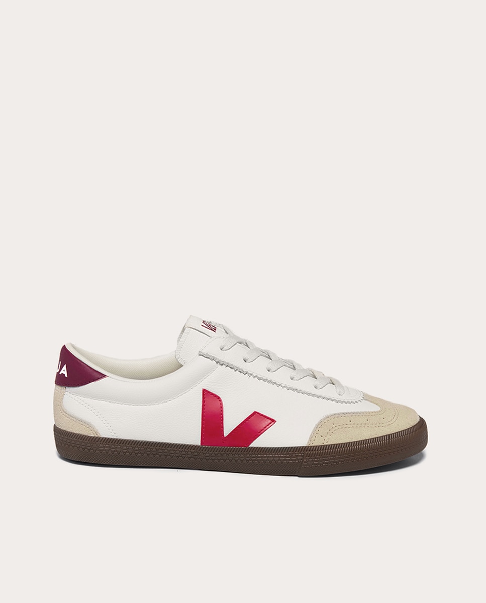 Imagen 0 de Zapatillas Volley de piel Rojo