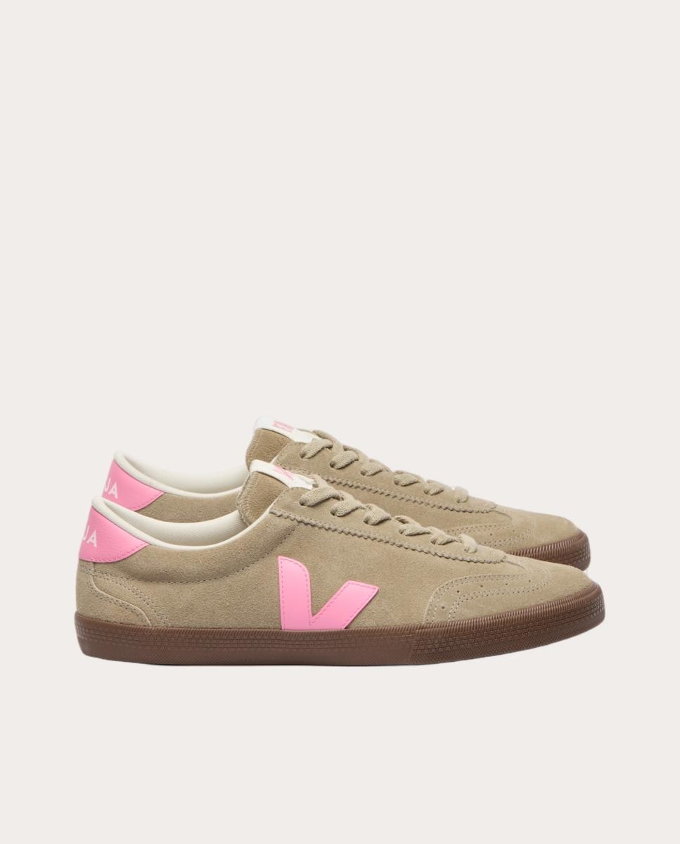 Zapatillas Volley de piel - Beige Beige-1