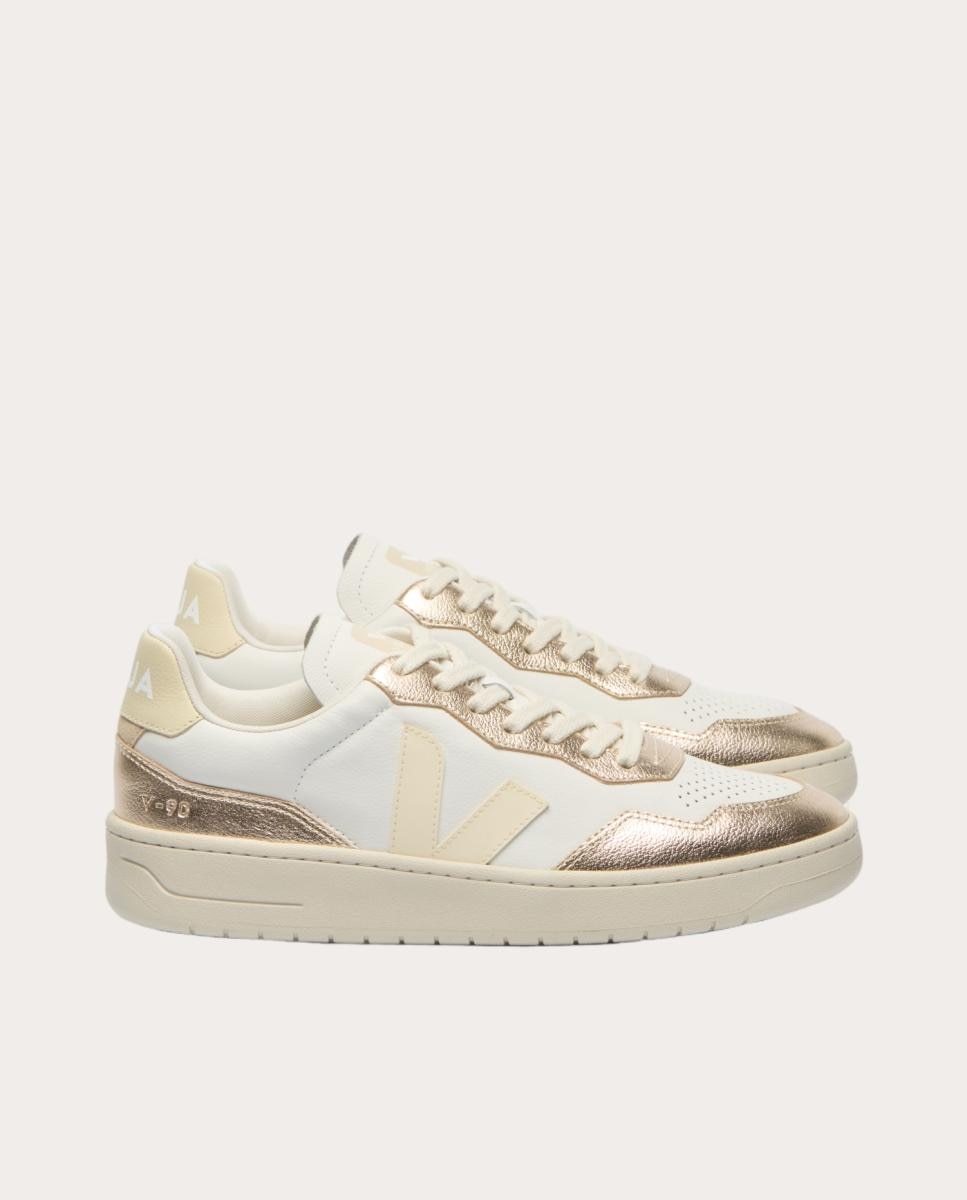 Imagen 0 de Zapatillas V-90 de piel Blanco
