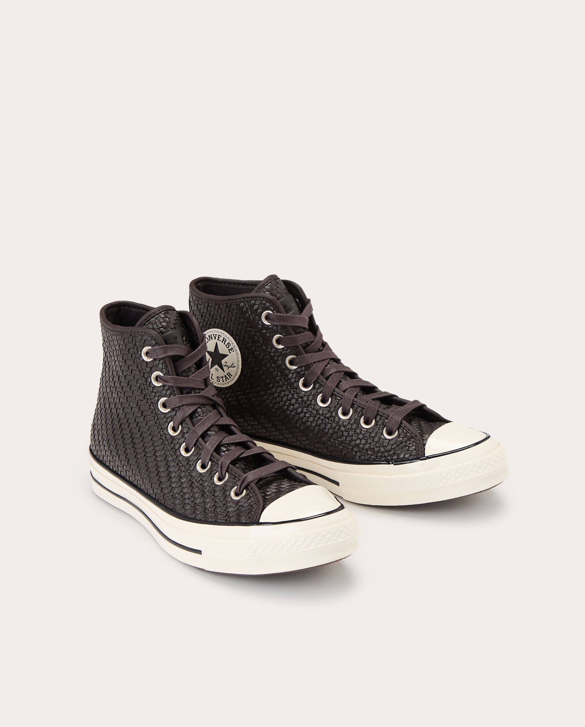Sapatilhas Casual Chuck 70 de Pele Preto-2