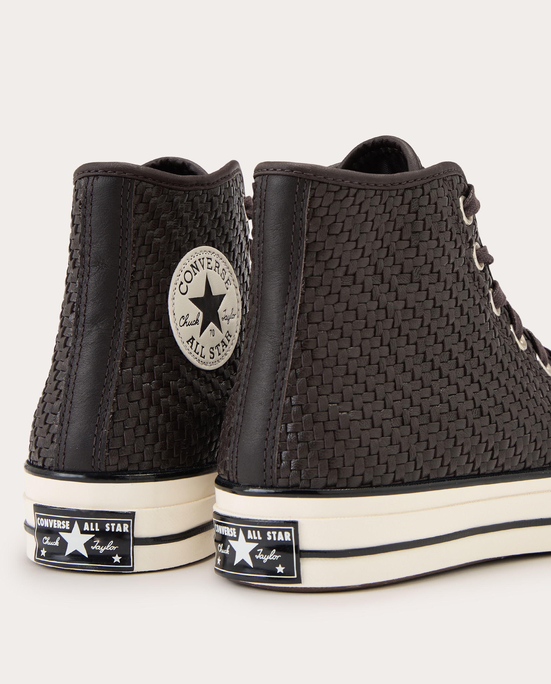 Sapatilhas Casual Chuck 70 de Pele Preto-3