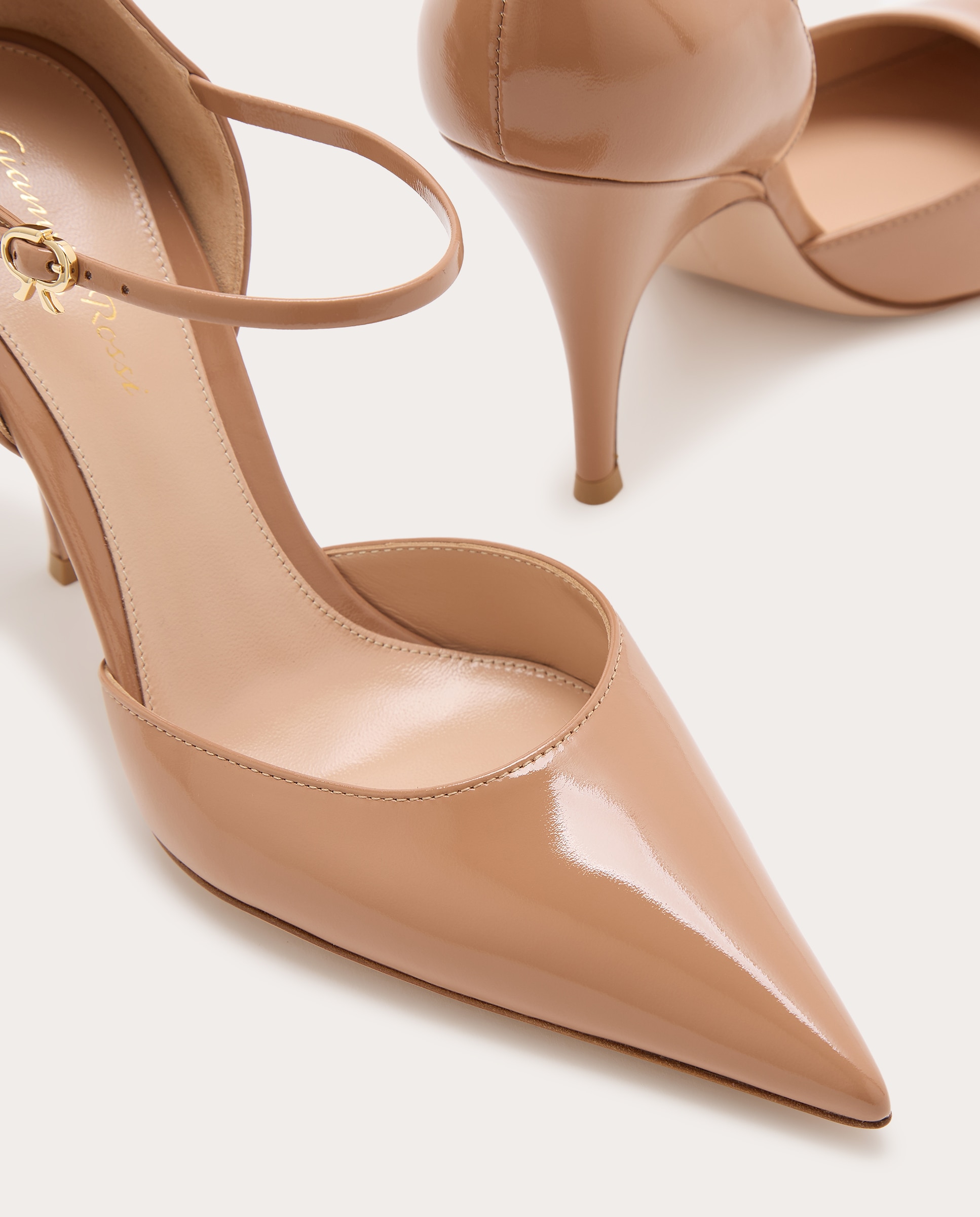 Zapato de tacón - Beige Beige-5