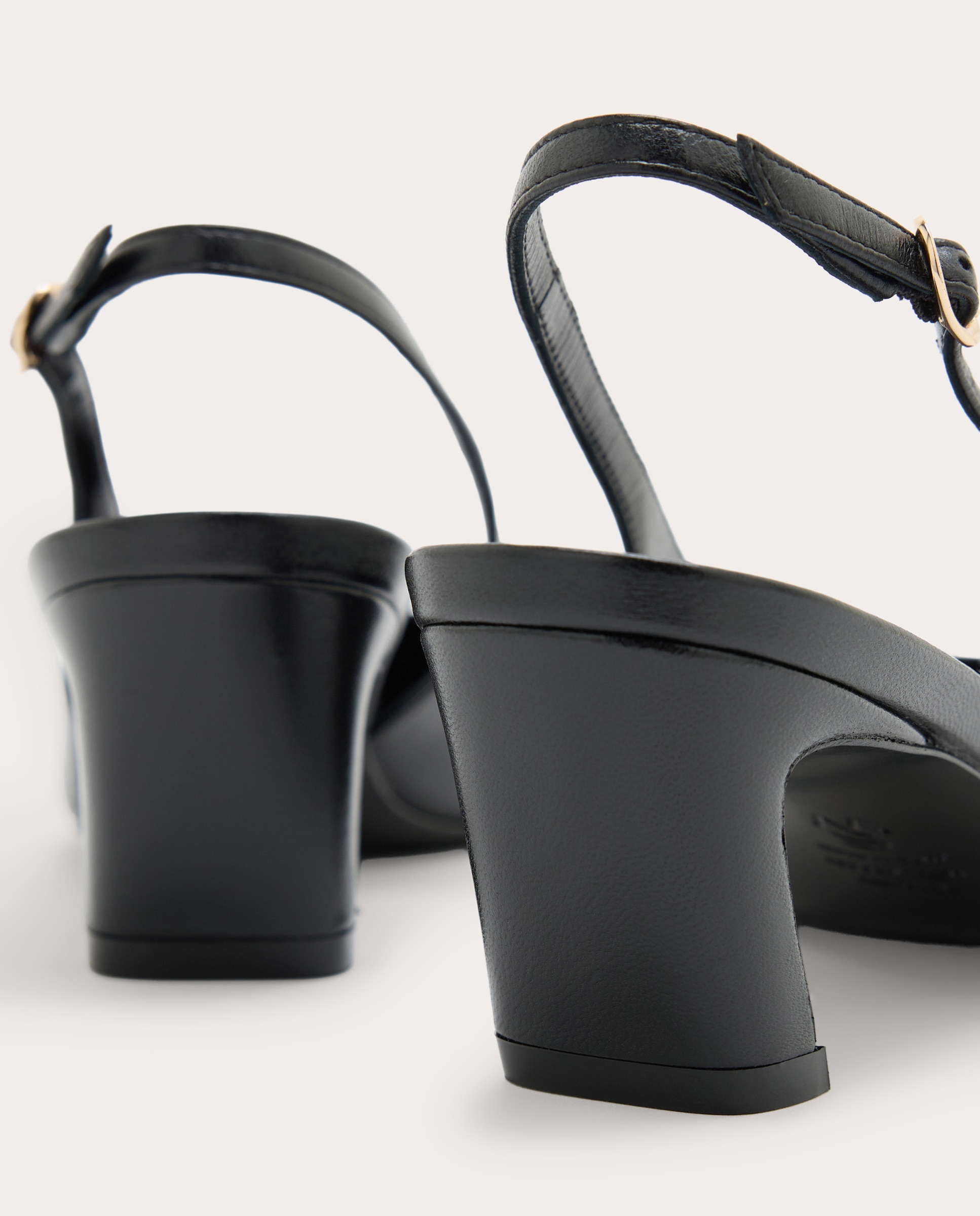 Sapatos de Salto Stassi Slingback 50 Preto-3