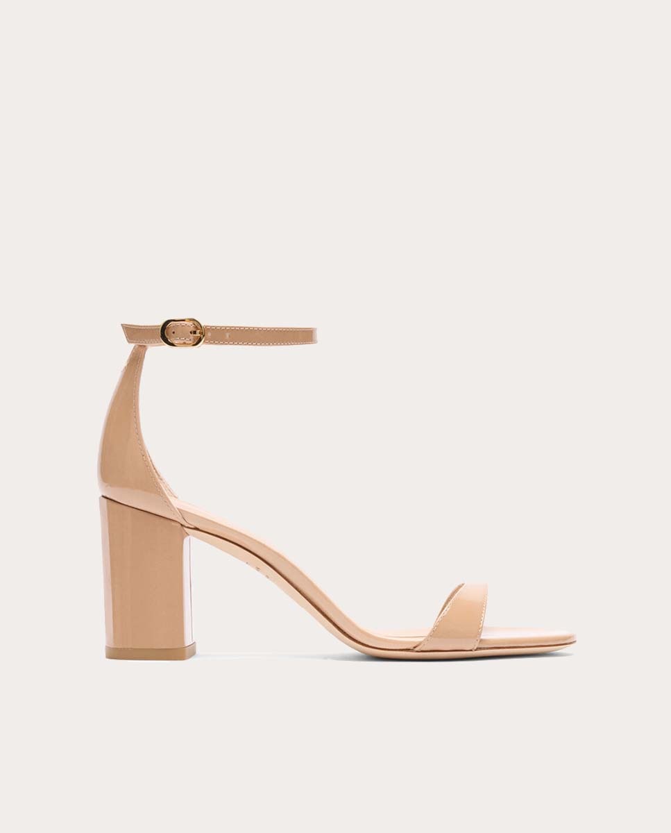 Imagem 0 de Sandálias de Salto Nudist em Pele